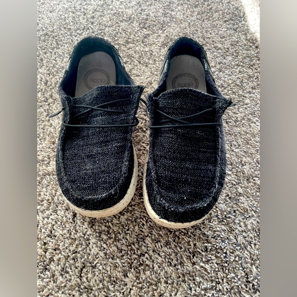 Womens Black Wendy Hey Dudes